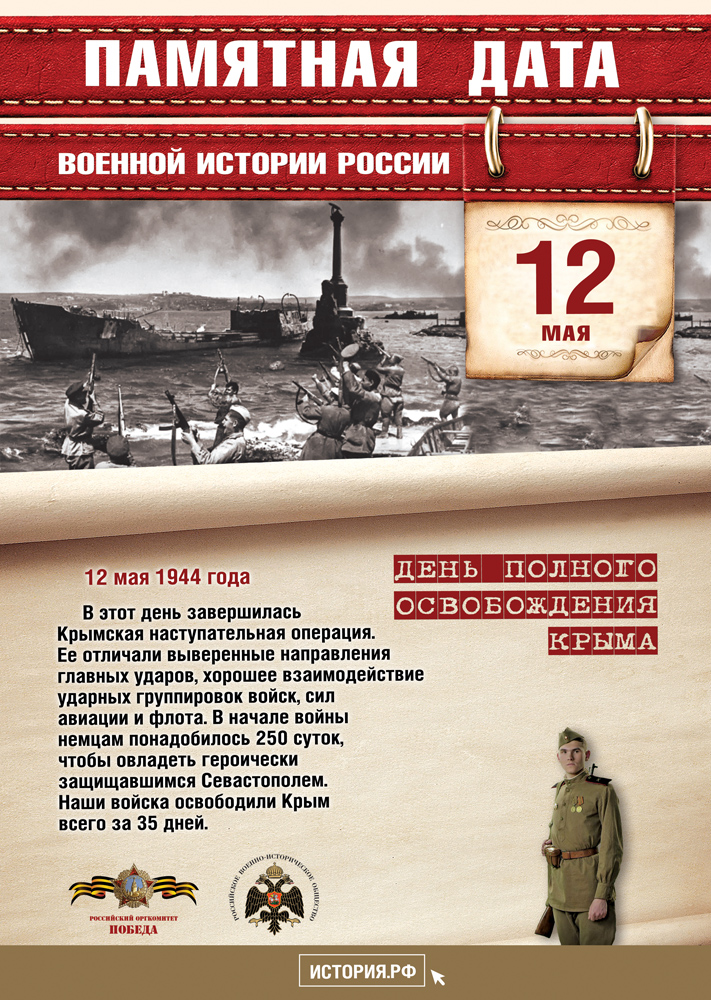 Памятные даты 12 мая